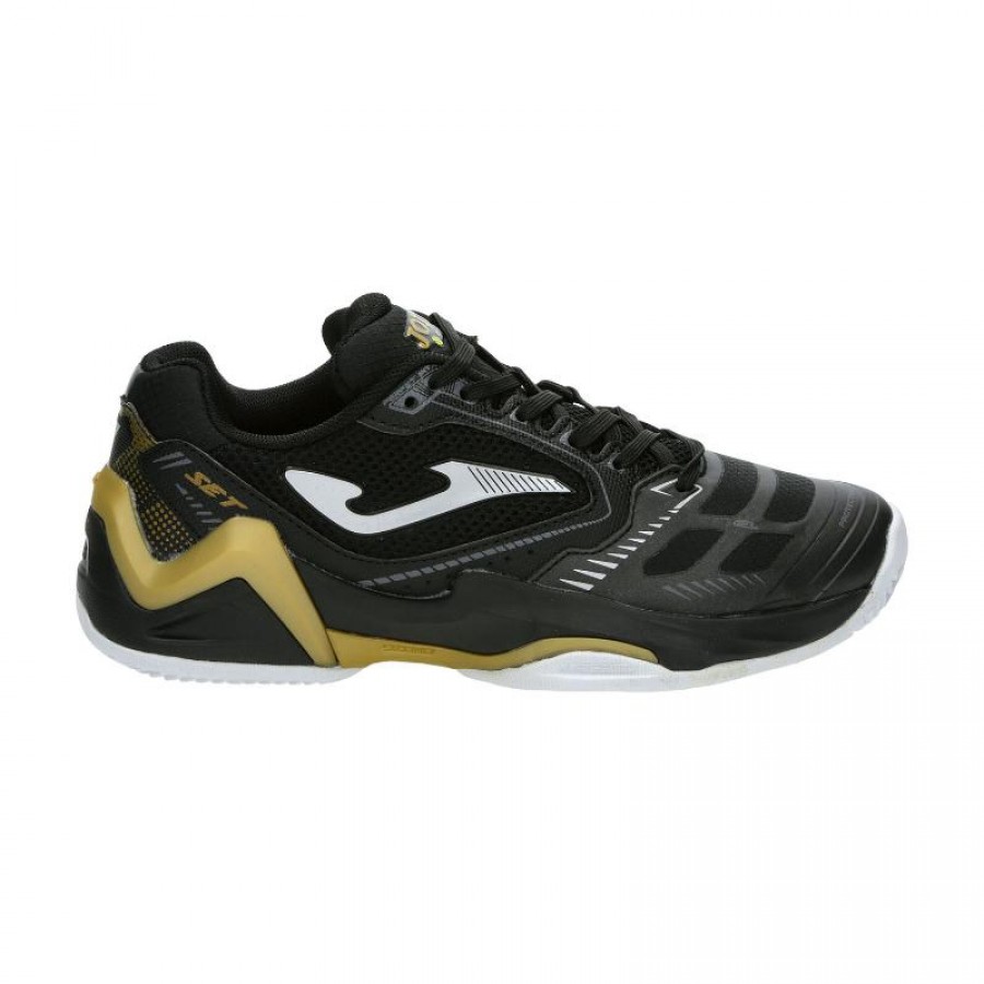 Tenis Joma Set 2301 Mulheres Ouro Preto