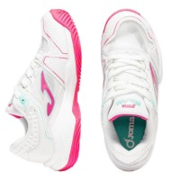 Zapatillas Joma Slam 2602 Blanco Rosa Junior