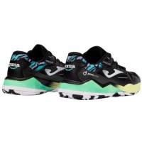 Joma Spin 2501 Noir Vert Baskets  Offre - Pas cher