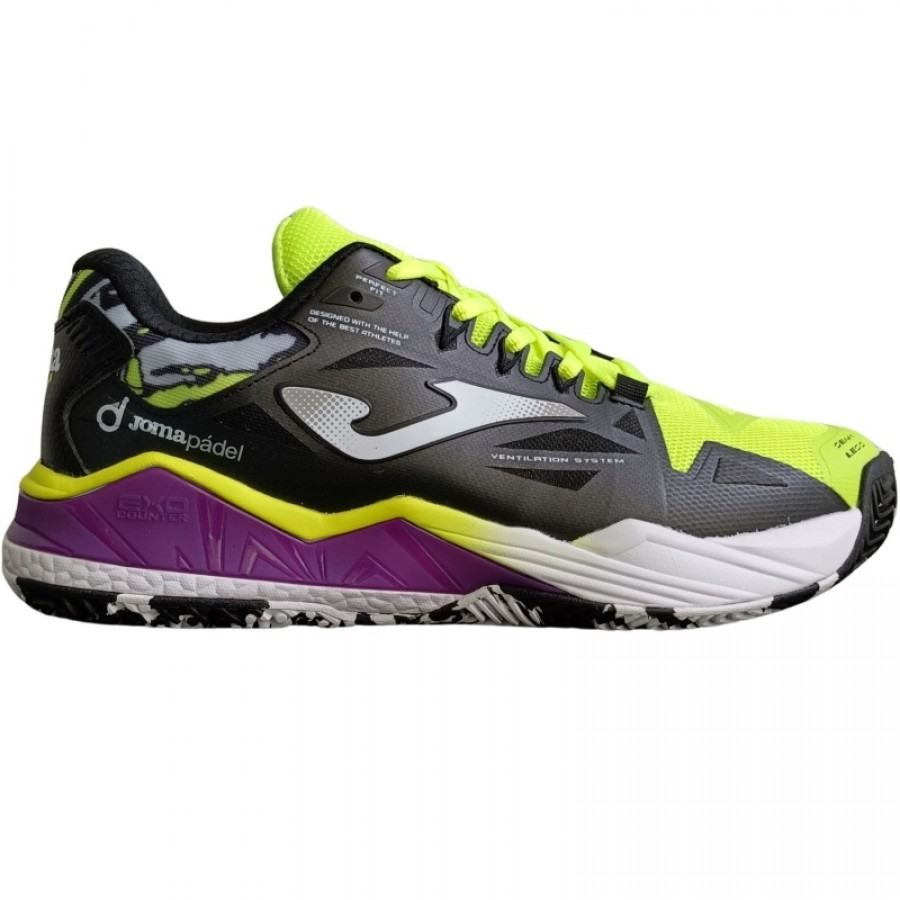 Joma Spin 2509 Fluorescent Yellow Sneakers  Offer + Cheap