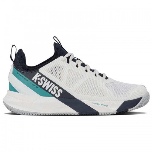 Zapatillas de Padel Kswiss Andrey Rublev K-Frame Velocità Rublo Clay Blanco