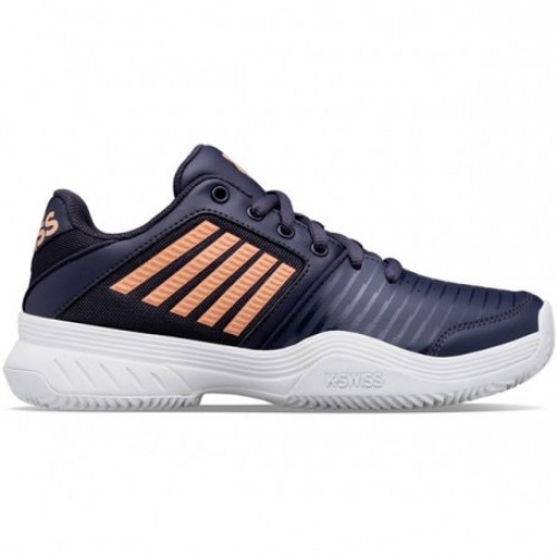 Baskets Kswiss Court Express HB Blue Peach Baskets Kswiss Court Express HB Blue Peach
