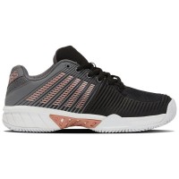 Zapatillas Kswiss Express Light 2 HB Negro Gris Rosa Mujer  Oferta + Barato