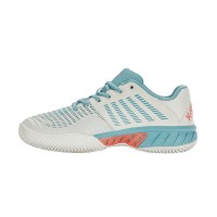 Tenis Feminino Kswiss Express Light 3 HB Branco Turquesa