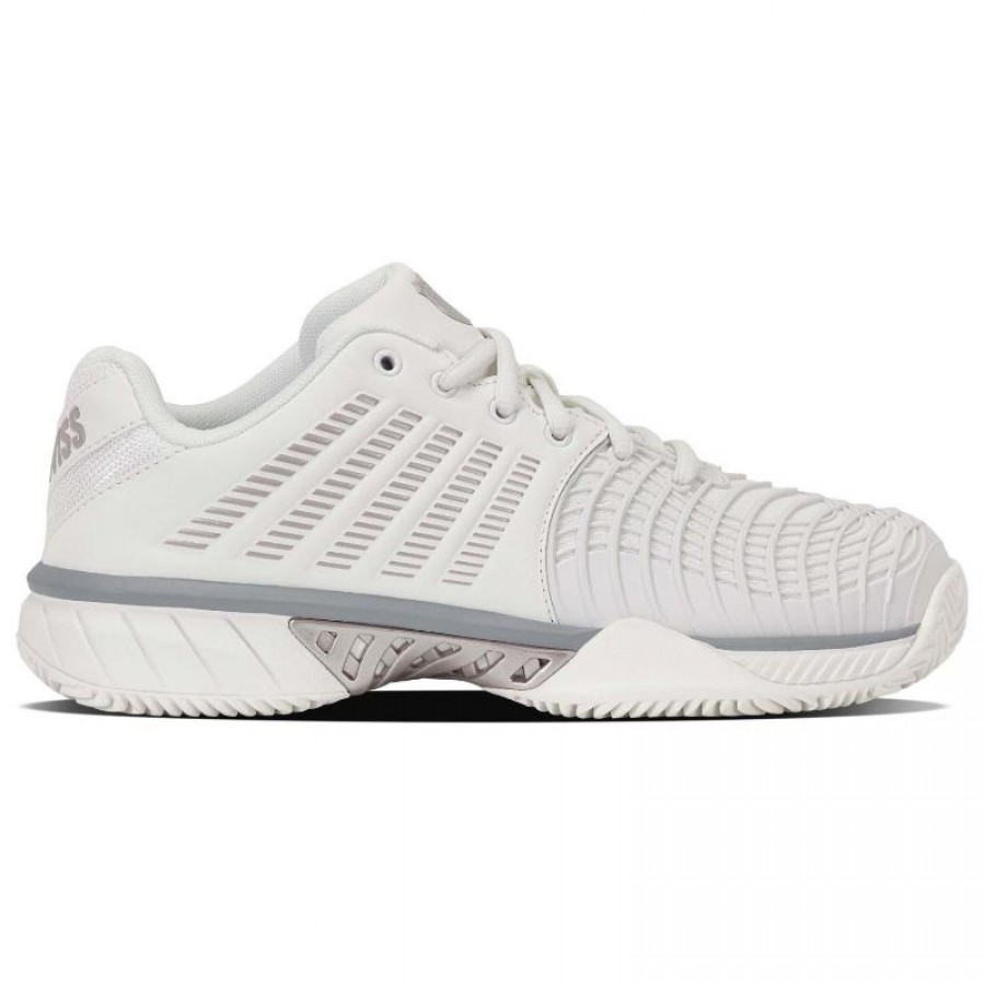 Kswiss Express Light 3 HB Clay White Gray Women''s Sneakers
