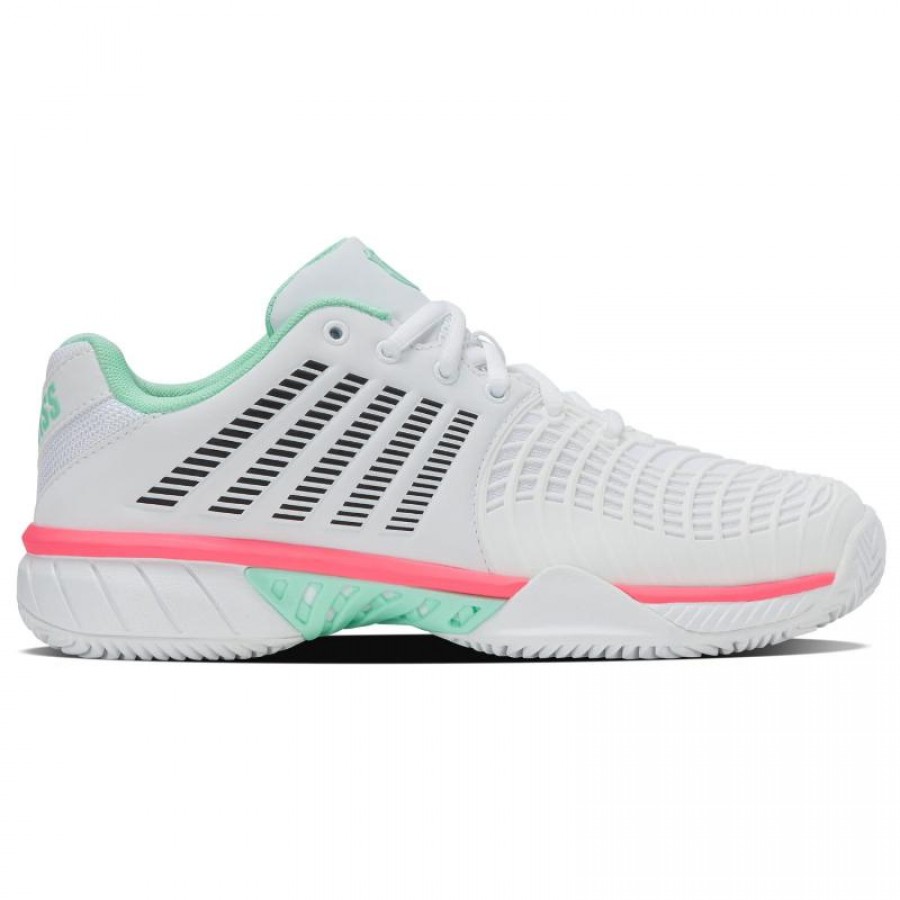 Baskets Femme Kswiss Express Light 3 HB Clay White Mint Pink