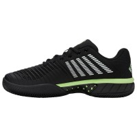 Zapatillas Kswiss Express Light 3 HB Argile Negro Verde Neon
