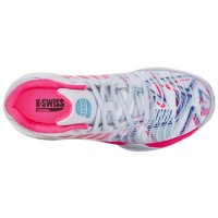 Zapatillas Kswiss Express Light 3 HB Padel Gris Blanco Rosa Neon Mujer  Offer + Cheap