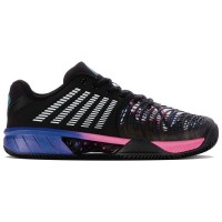 Zapatillas Kswiss Express Light 3 HB Padel Azul Rosa Neon