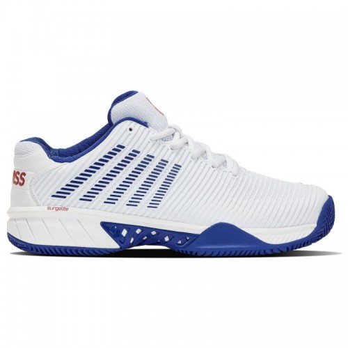 Baskets Kswiss Hypercourt Expres 2 HB Blanc Bleu Baskets Kswiss Hypercourt Expres 2 HB Blanc Bleu