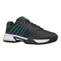 Kswiss Hypercourt Express 2 HB Anthracite Blue Junior Sneakers
