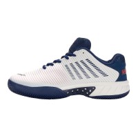 Kswiss Hypercourt Express 2 HB White Blue Sneakers   Offer + Cheap