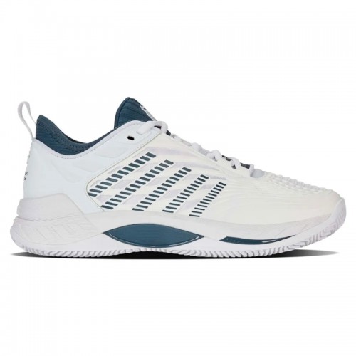 Baskets Kswiss Hypercourt Supreme 2 HB CLAY Blanc Vert Baskets Kswiss Hypercourt Supreme 2 HB CLAY Blanc Vert