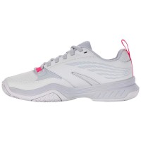 Zapatillas Kswiss Speedex Padel Blanco Rosa Neon Mujer