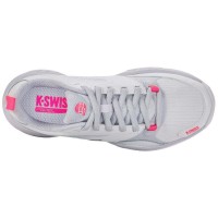 Kswiss Speedex Padel branco neon rosa sapatos femininos