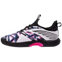 Kswiss Speedtrac Padel White Black Pink Neon Shoes