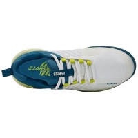 Sneakers Kswiss Ultrashot 3 White Blue Yellow Fluor  Offer + Cheap