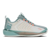 Tenis Kswiss Ultrashot 3 Branco Turquesa