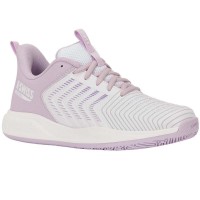 Tênis femininos Kswiss Ultrashot Light Clay White Pink