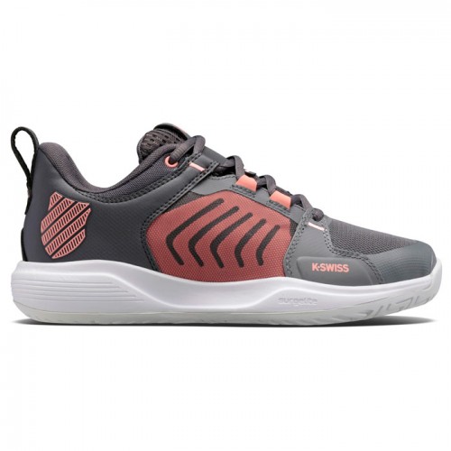 Baskets Femme Kswiss Ultrashot Team Gris Rose Baskets Femme Kswiss Ultrashot Team Gris Rose