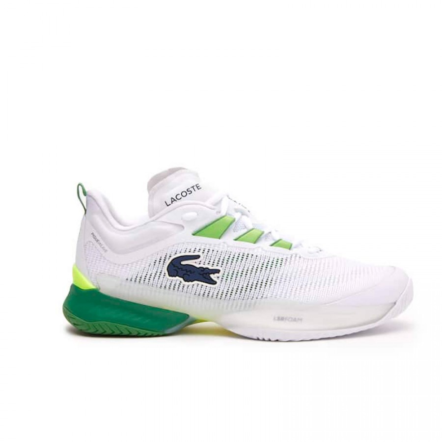 Lacoste AG-LT23 Ultra 123 Baskets Blanc Vert