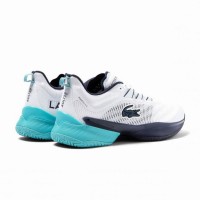 Lacoste AG-LT23 Ultra Branco Azul Marinho Sapatos