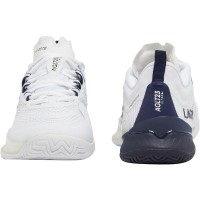 Baskets Femme Lacoste AG-LT23 Ultra White Bleu Marine  Offre - Pas cher