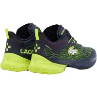 Lacoste Daniil Medvedev AG-LT23 Ultra Clay Navy Yellow Sneakers