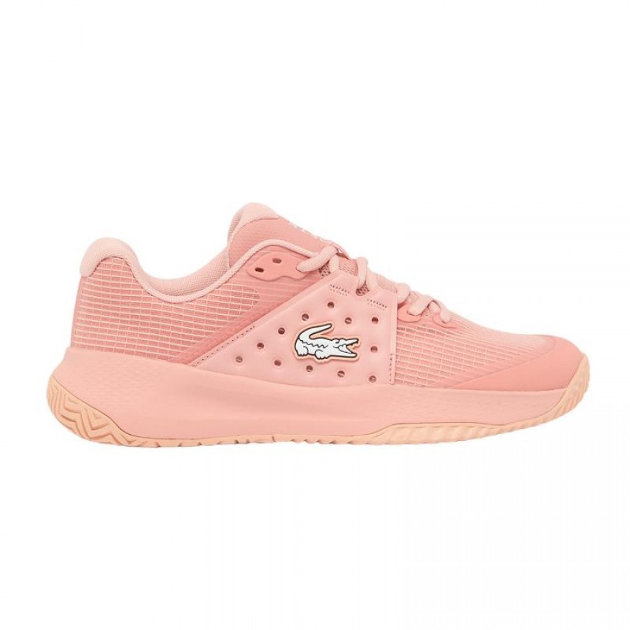 Zapatillas Lacoste Power Serve Rosa Mujer