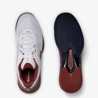 Lacoste Tech Point Sneakers White Burgundy