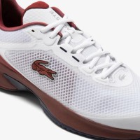 Lacoste Tech Point Sneakers White Burgundy