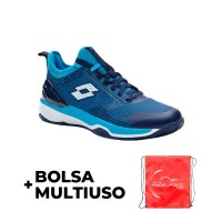 Lotto Mirage 200 Scarpe Blu Scuro Bianco Cielo Blu