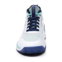 Chaussures Lotto Mirage 200 Blanc Bleu Femme