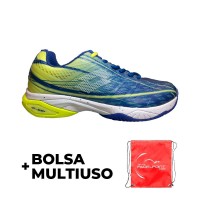 Shoes Lotto Mirage 300 Blue Yellow Neon
