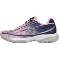 Sapatos Lotto Mirage 300 Argila Rosa Branco Marinha Azul