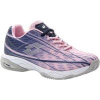 Sapatos Lotto Mirage 300 Argila Rosa Branco Marinha Azul