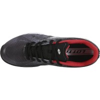 Zapatillas Lotto Mirage 300 III CLY Negro Blanco Rojo  Oferta + Barato