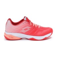 Scarpe Lotto Mirage 300 Red Fluor White Salmon Donna