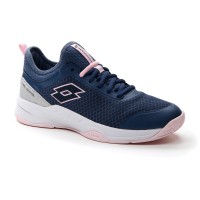 Sneakers Lotto Mirage 500 II Blue Denim Pink Grey Metal Women  Offer + Cheap