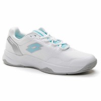 Zapatillas Lotto Mirage 600 II ALR Blanco Turquesa Mujer  Oferta + Barato