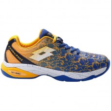 Zapatillas Lotto Superrapida 200 III Azul Pacifico Azafran