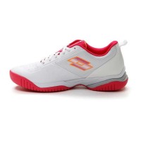 Tenis Lotto Superfast 400 V Branco Rosa Mulheres