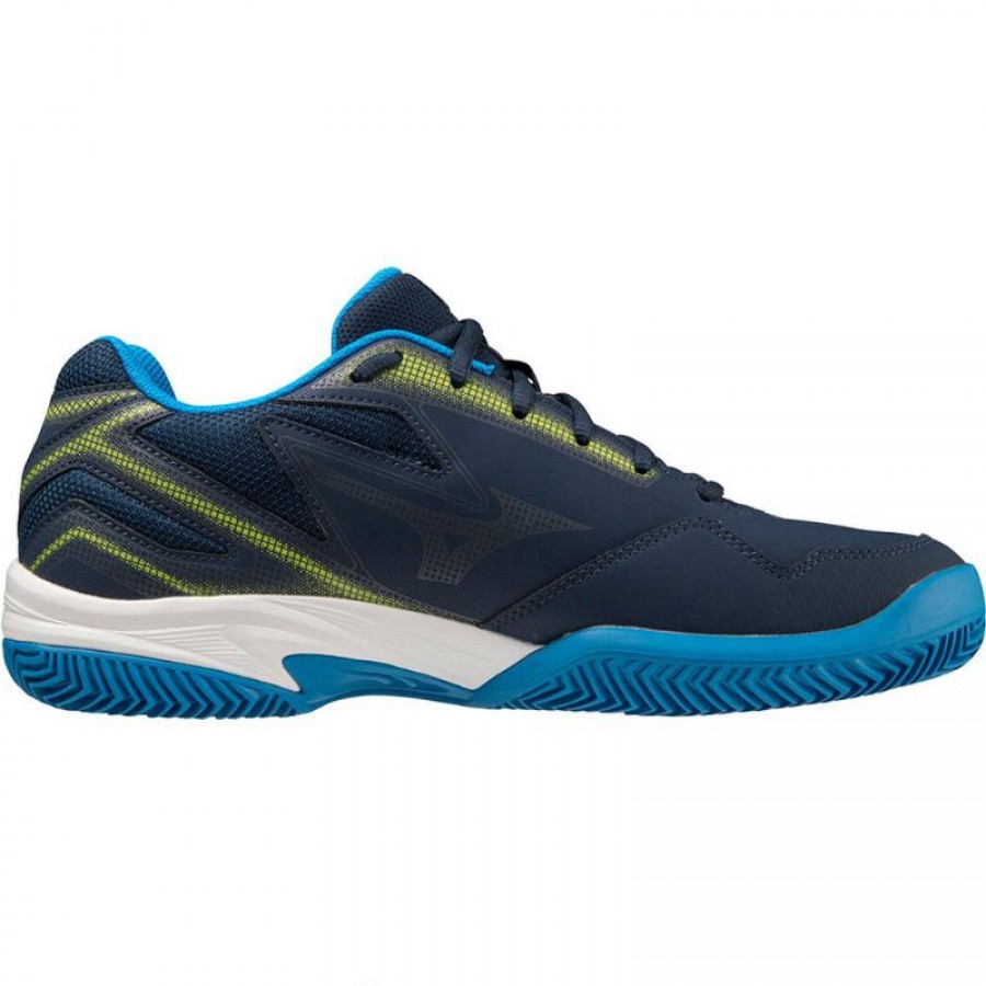 Mizuno Break Shot 4 CC Dark Blue Yellow Shoes