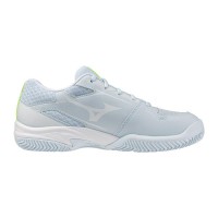 Mizuno Break Shot 5 Clay Light Blue White Fluor Women''s Sneakers