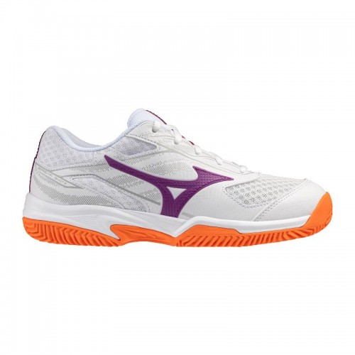 Mizuno Break Shot 5 Baskets blanches en argile pour femmes