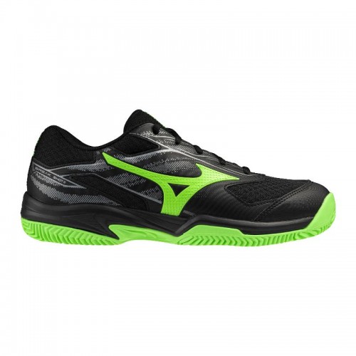 Mizuno Break Shot 5 Clay Black Green Sneakers