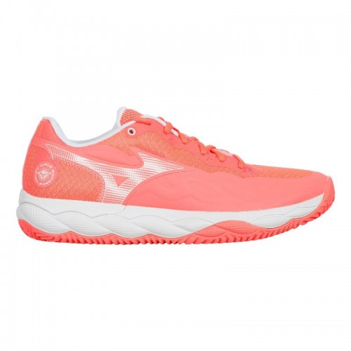 Zapatillas Mizuno Wave Enforce Court Clay Coral Blanco Mujer Zapatillas Mizuno Wave Enforce Court Clay Coral Blanco Mujer