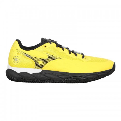 Sneakers Mizuno Wave Enforce Court Padel Gialle Nere Sneakers Mizuno Wave Enforce Court Padel Gialle Nere