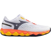 Zapatillas Mizuno Wave Enforce Tour 2 Clay Blanco Azul Coral  Oferta + Barato