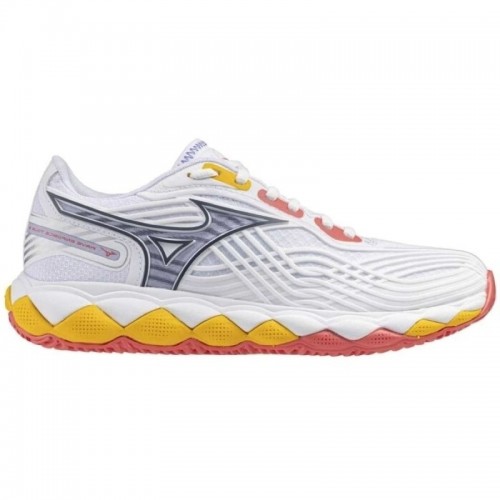Zapatillas Mizuno Wave Enforce Tour 2 Clay Blanco Coral Mujer Zapatillas Mizuno Wave Enforce Tour 2 Clay Blanco Coral Mujer